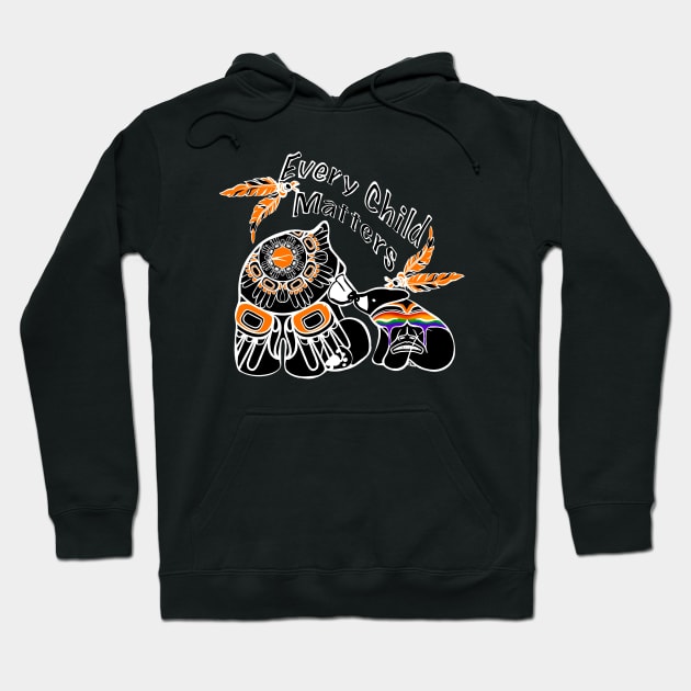 Every Child Matters- Orange Shirt day Hoodie by Tori Jo